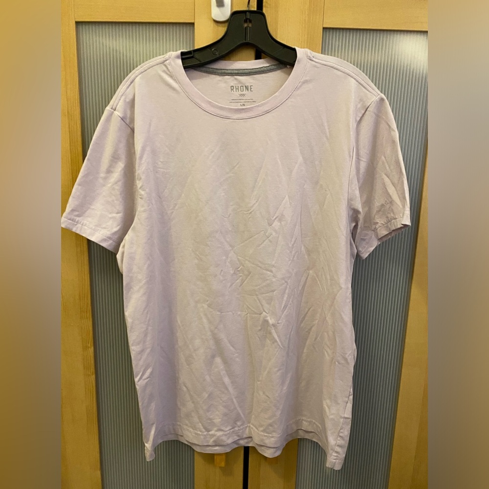 Rhone purple tshirt Size Large